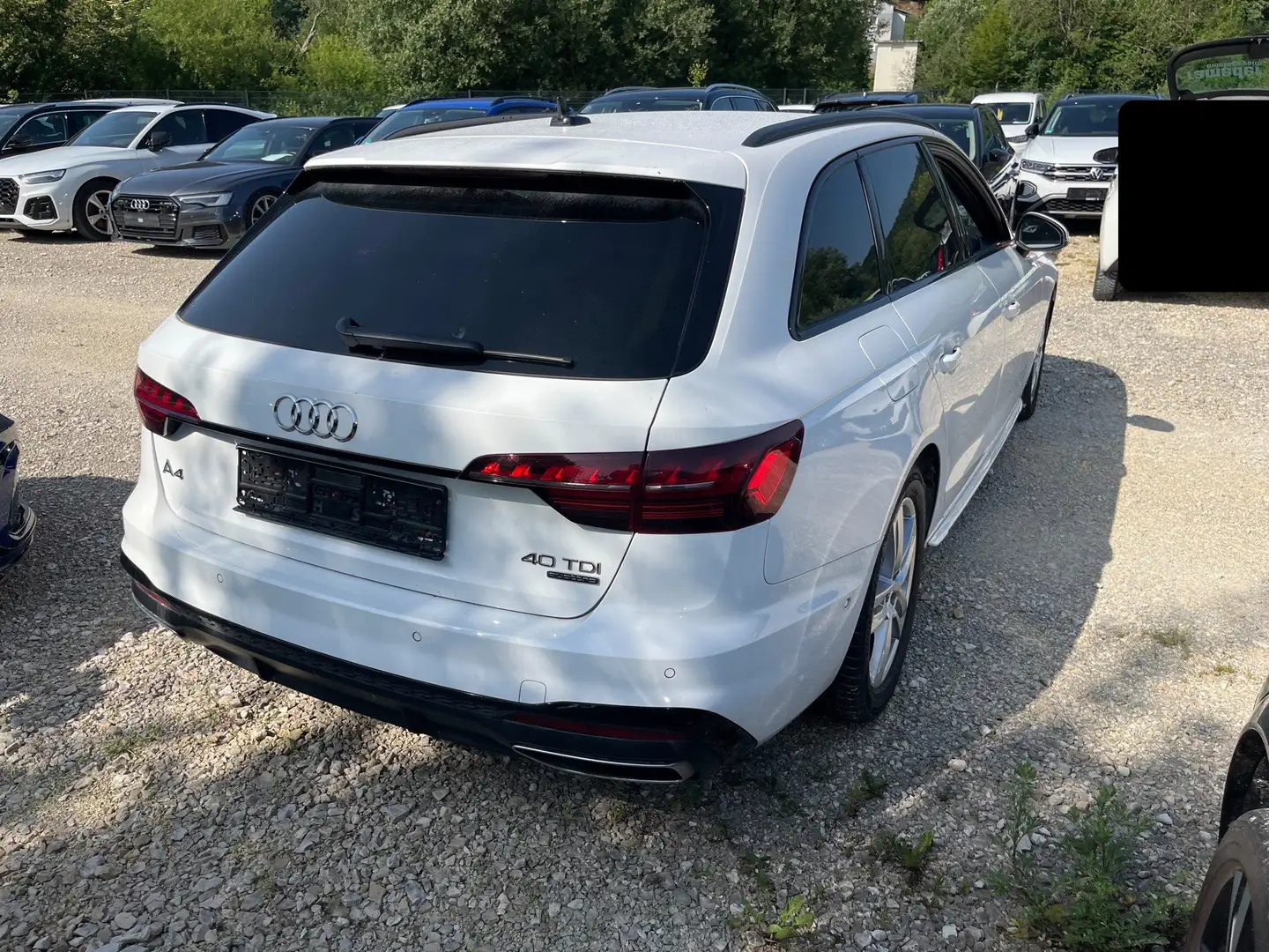 Audi A4 40 TDI quattro S line Kamera LED Keyless DSP 19" Bianco - 2