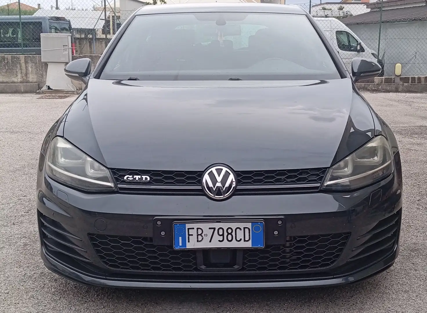Volkswagen Golf Golf GTD 2.0 TDI DSG 184 CV Grijs - 2