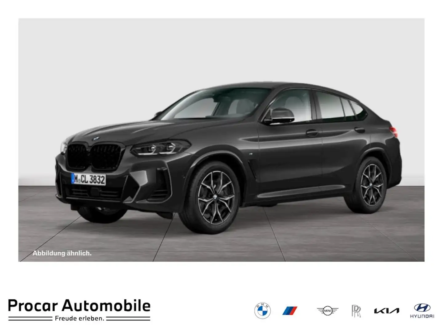 BMW X4 xDrive30d M Sport Navi+Hifi+DAB+LED+SHZ+DA+PA Plus Grau - 1