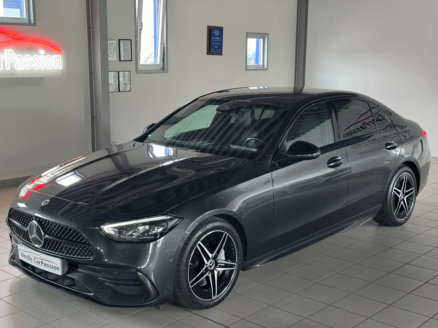 Mercedes-Benz C 300 C 300 d AMG-Line*HeadUp+Massage+NightPaket*U-Frei Gris - 1