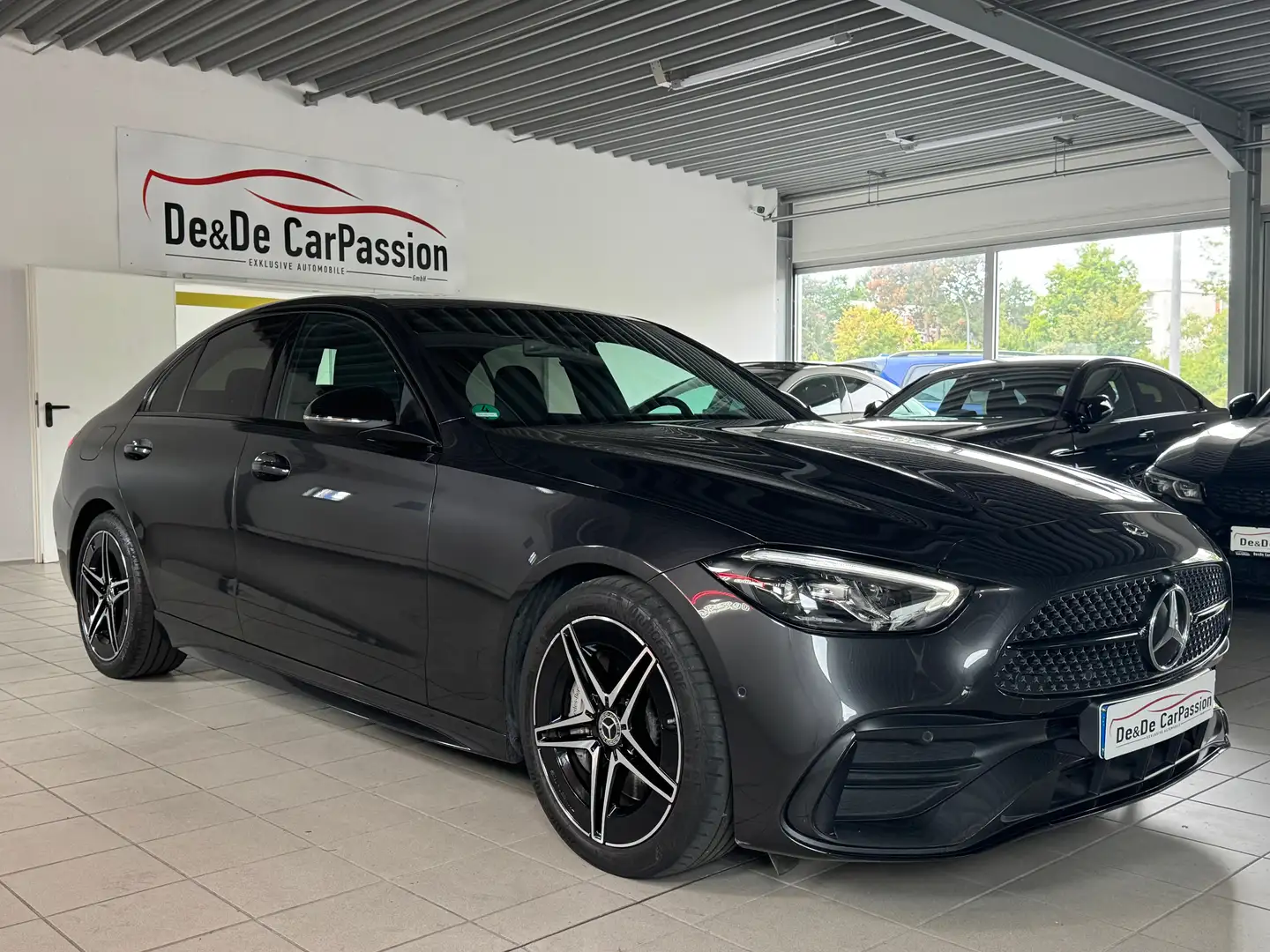 Mercedes-Benz C 300 C 300 d AMG-Line*HeadUp+Massage+NightPaket*U-Frei Gris - 2