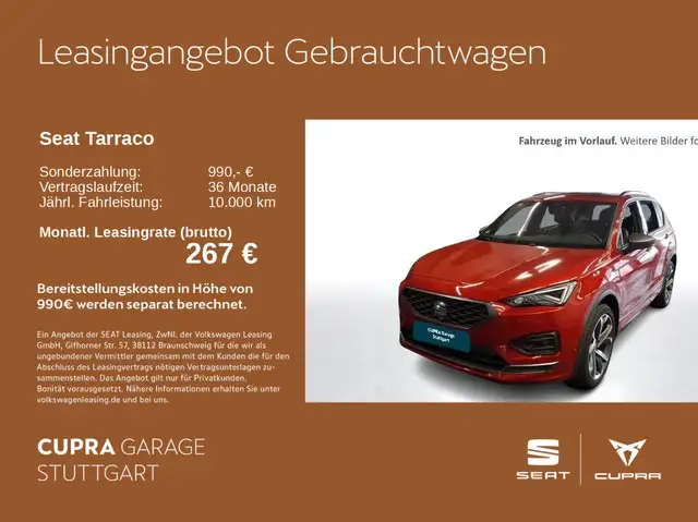 Seat Tarraco FR 2.0 TDI DSG 147kW 4Drive