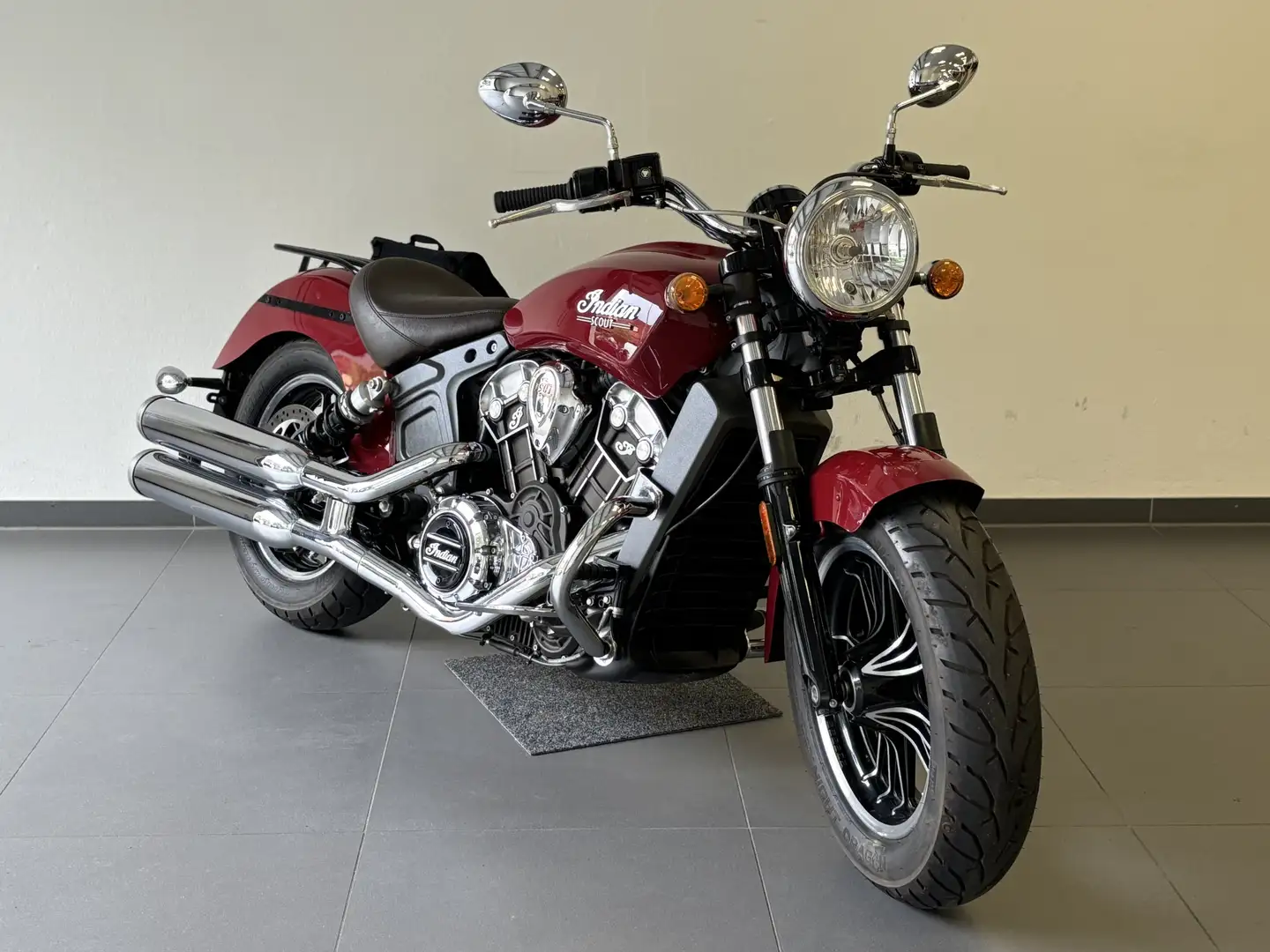 Indian Scout Wilbersfahrwerk*HU/AU*Service*Garantie* Червоний - 1