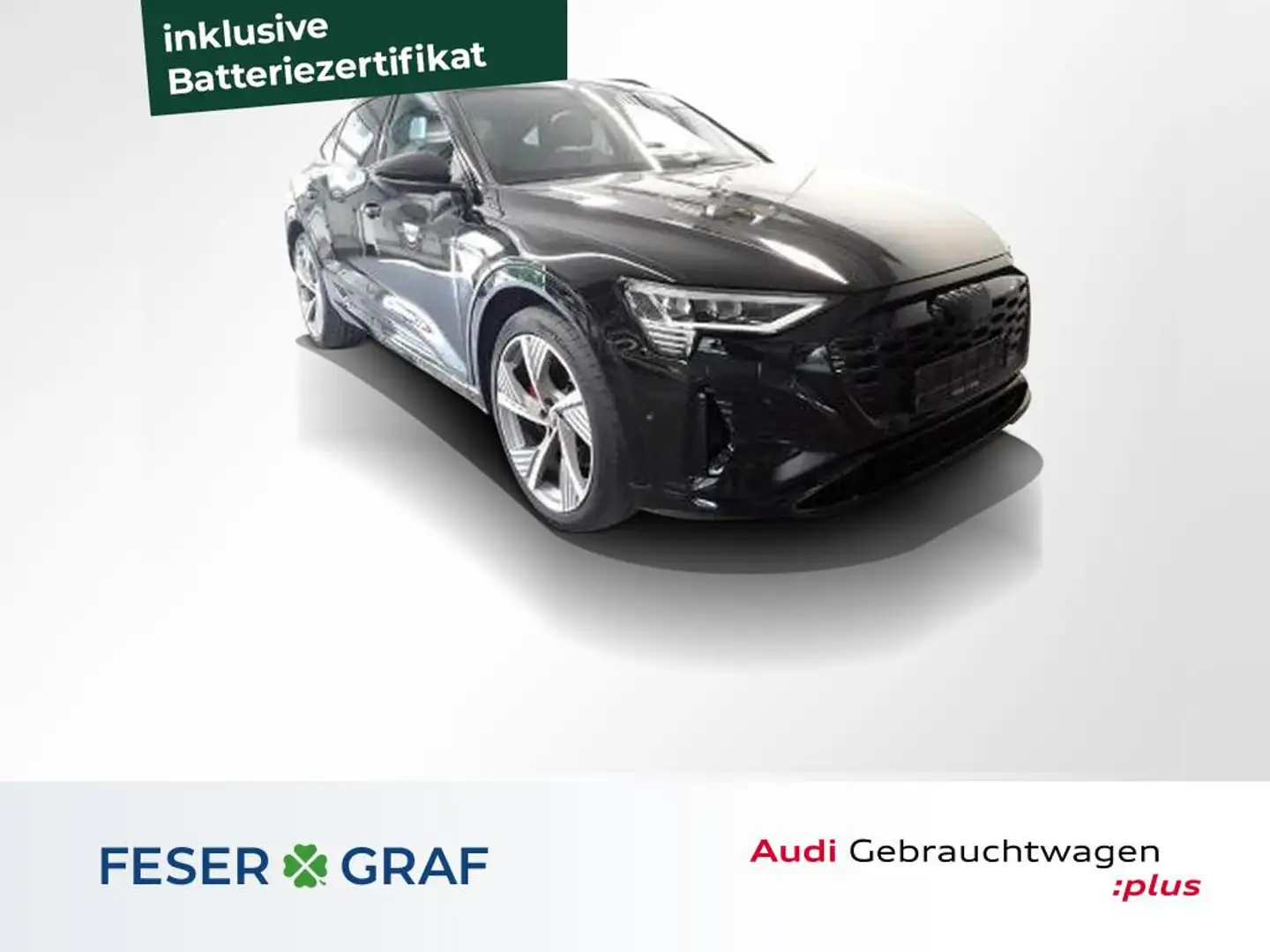 Audi Q8 e-tron Sportback 50 e-tron edition S Line Pano,HUD,B&O,AH Schwarz - 1