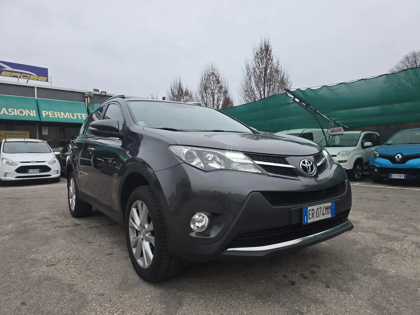 Toyota RAV 4 Rav4 IV 2013 Rav4 2.2 d-4d Lounge 4wd 150cv mt Grigio - 1