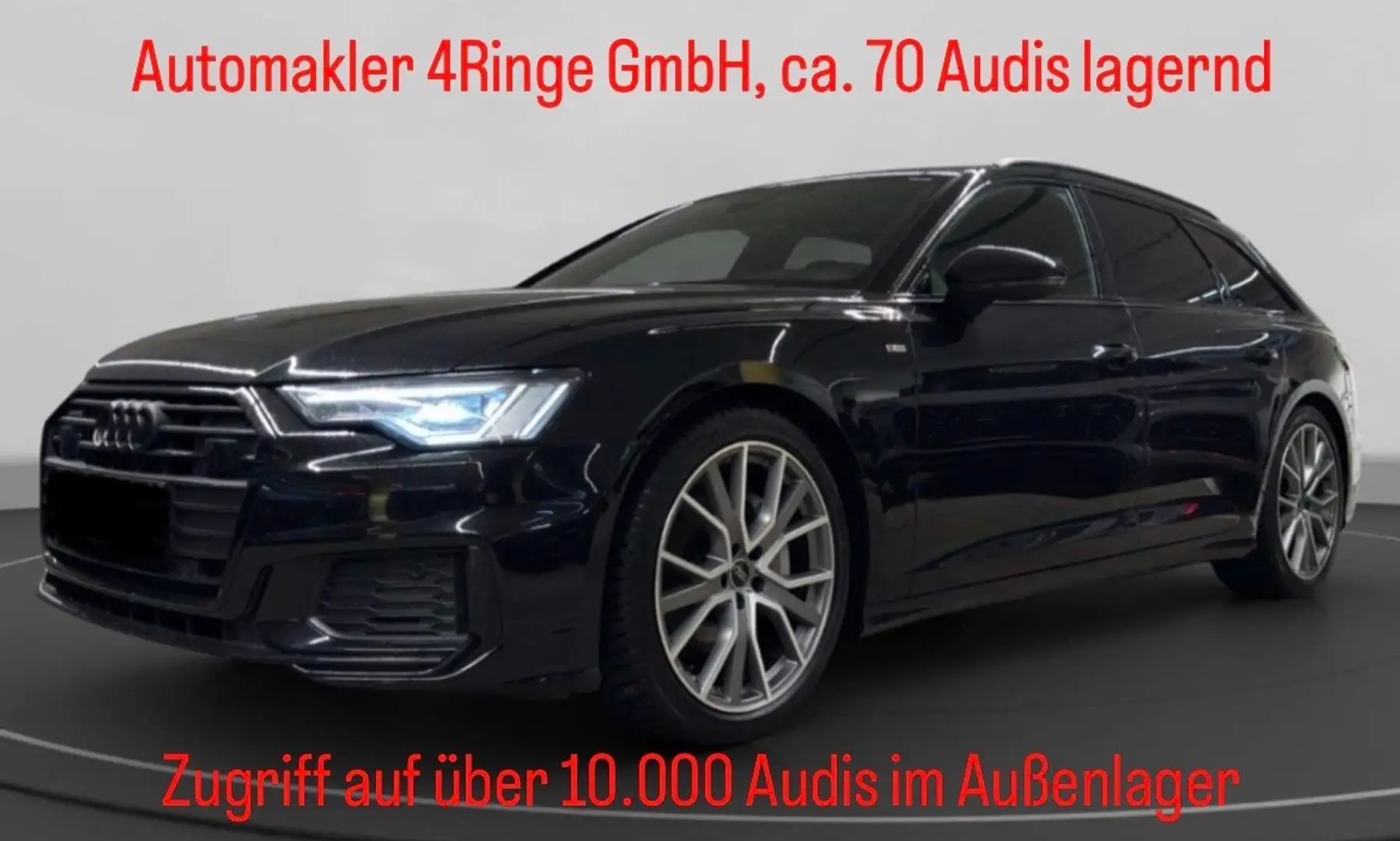 Audi A6 45 TFSI VIRTUAL COCKPIT, SPORTSITZE, ACC, UVM... Schwarz - 1