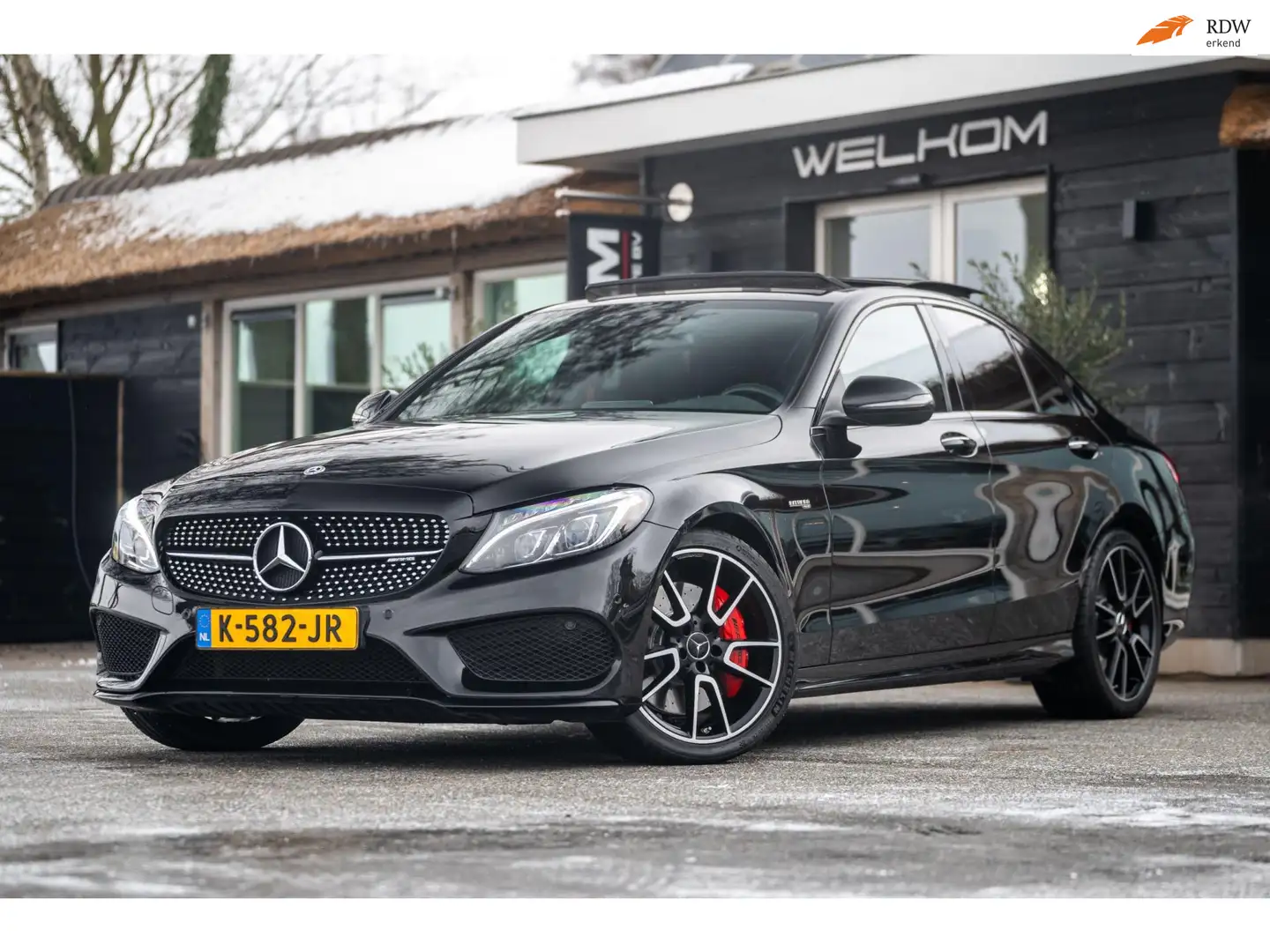 Mercedes-Benz C 43 AMG 4MATIC Panoramadak I Burmester I Led I Klepsysteem Noir - 1