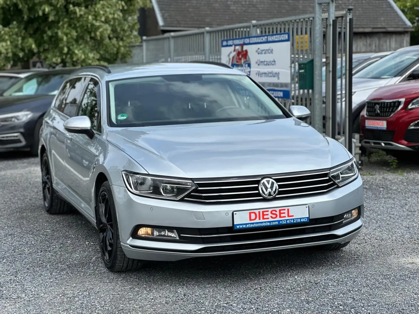 Volkswagen Passat Variant SW 1.6 CR TDi * DSG*GPS*JA18*ETC** Grijs - 2