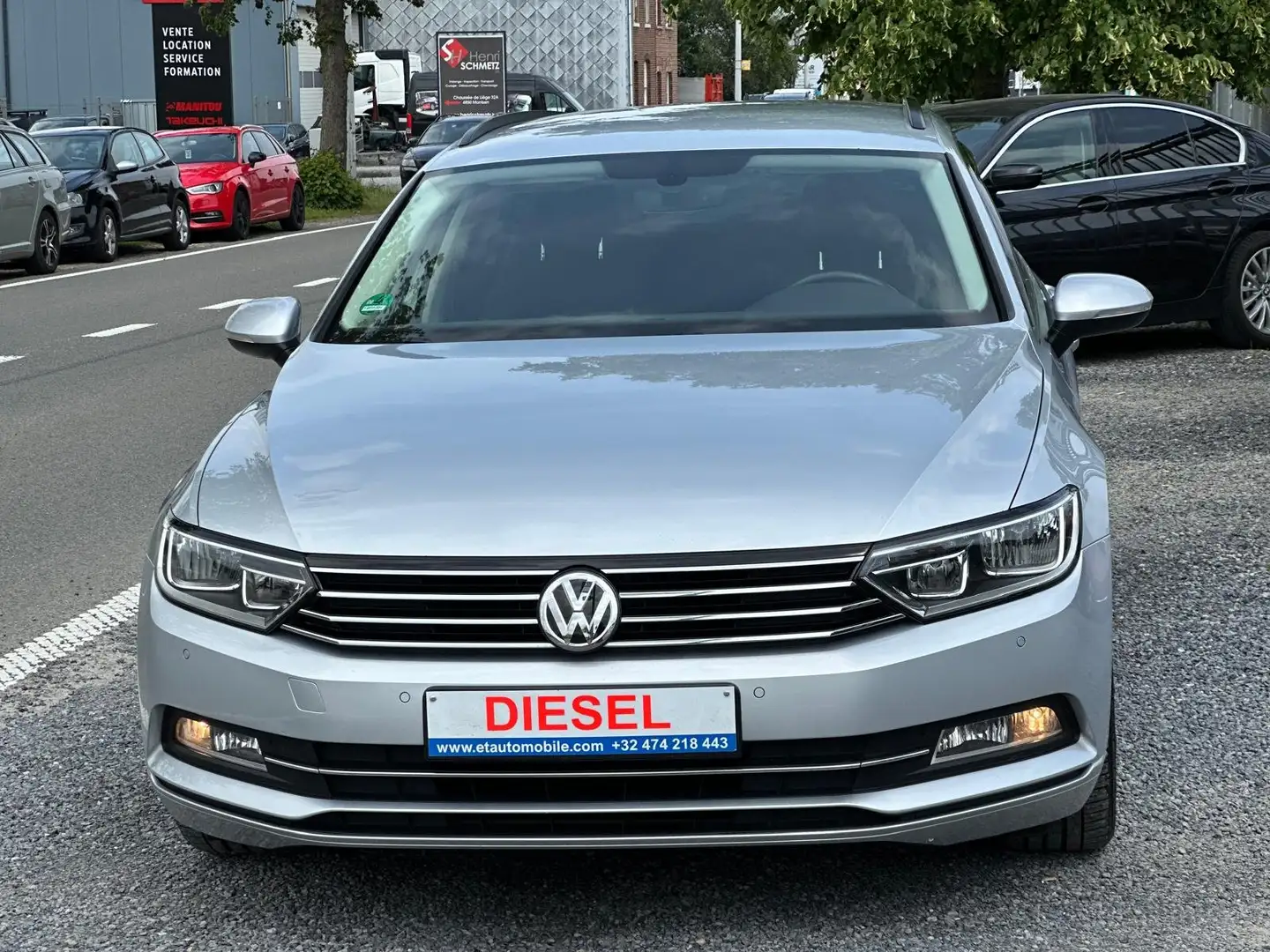 Volkswagen Passat Variant SW 1.6 CR TDi * DSG*GPS*JA18*ETC** Grijs - 1