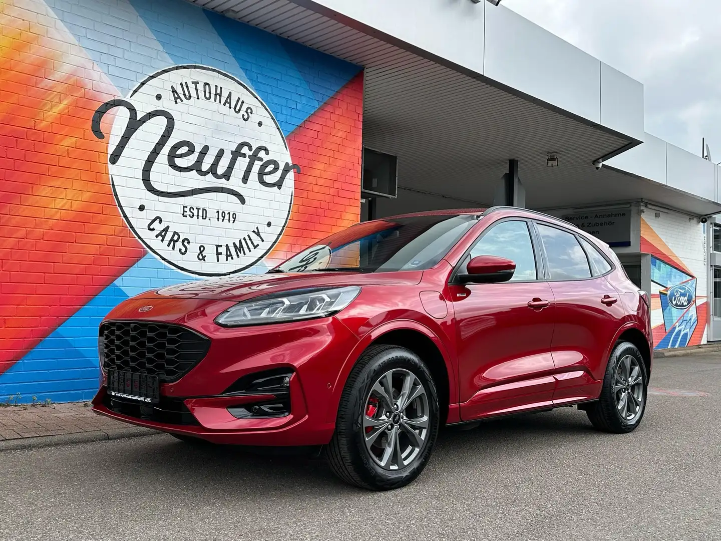 Ford Kuga Plug-In Hybrid ST-Line X /Ergo/AHK schwenkbar Rojo - 1