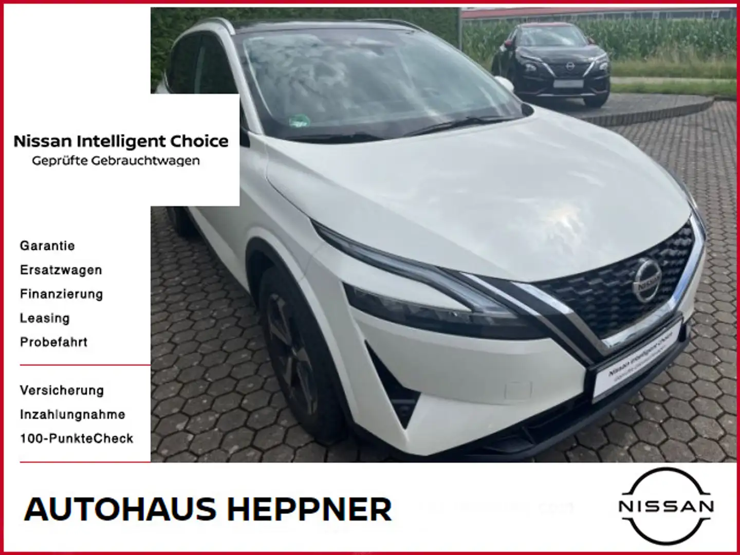 Nissan Qashqai Premium Edition 158PS MHEV Head-up SH Blanc - 1