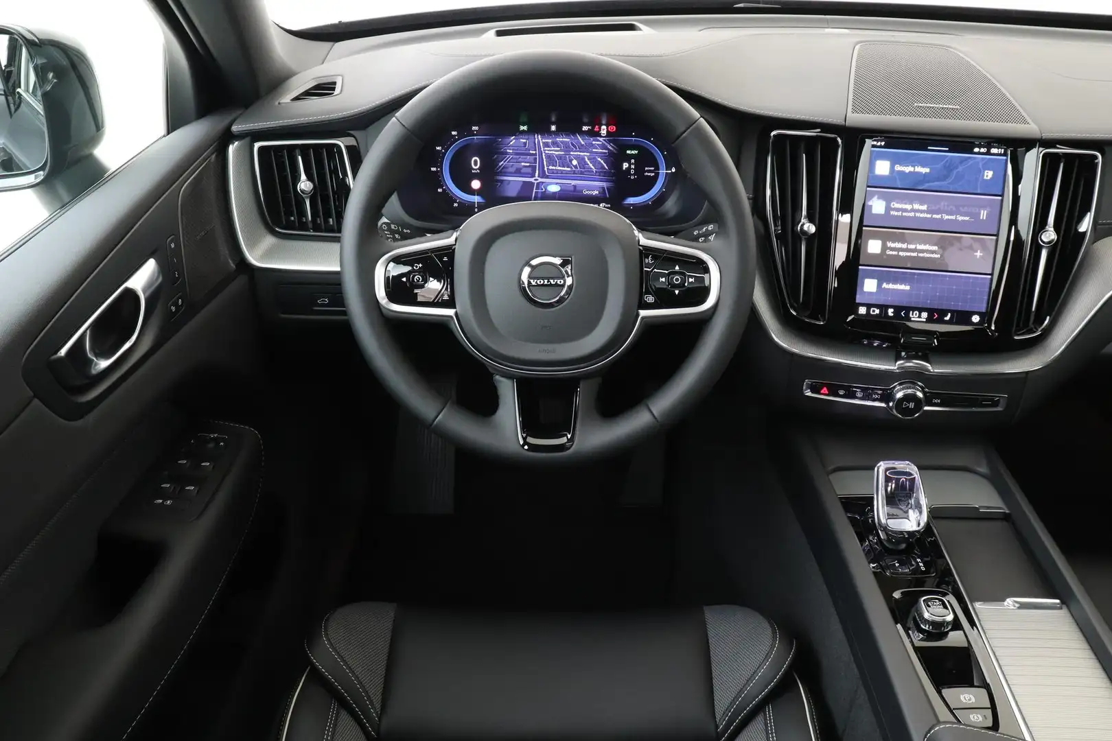 Volvo XC60 T8 PLUG-IN HYBRID AWD ULTRA BLACK EDITION *NIEUW!* Zwart - 2