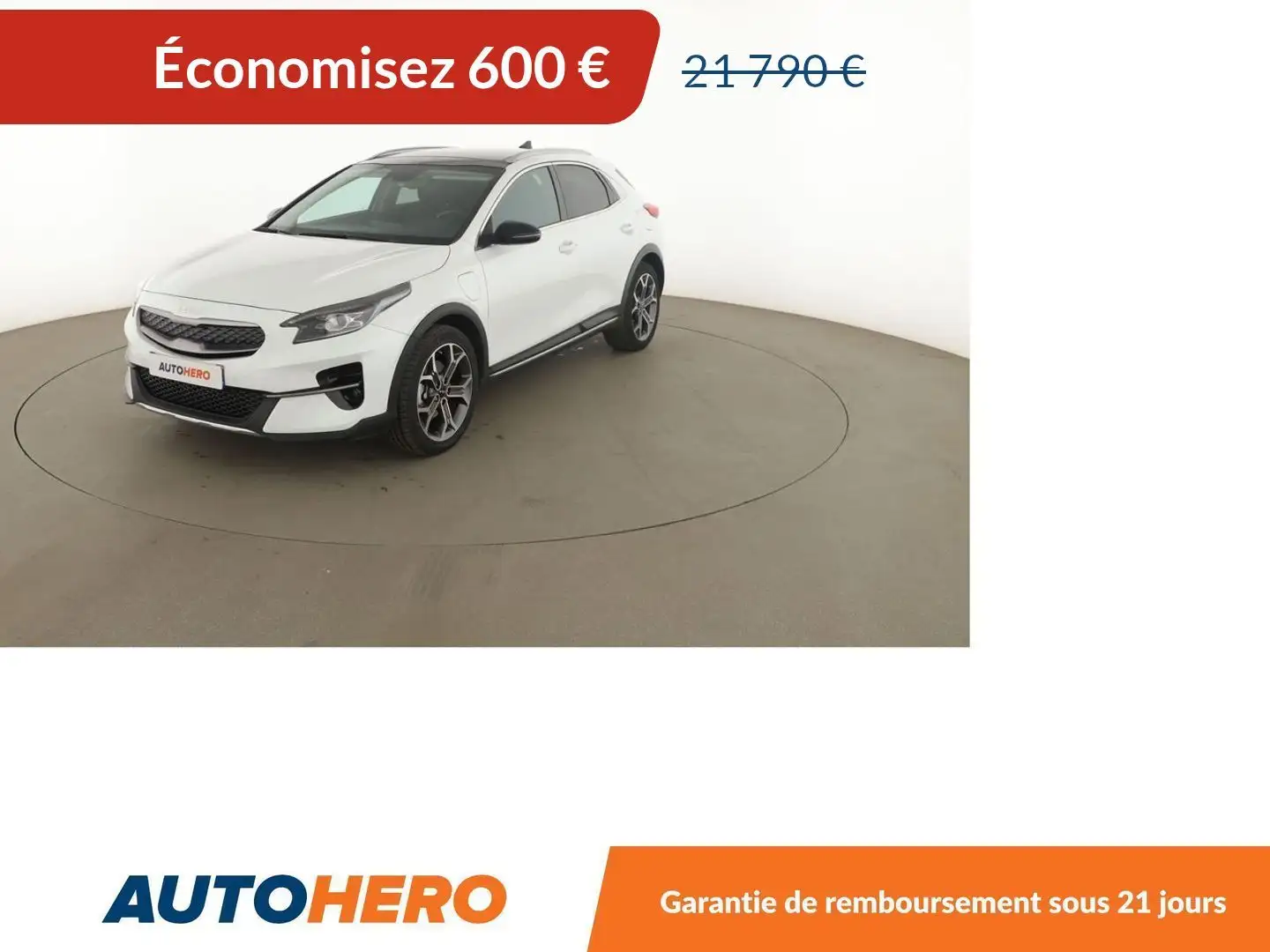 Kia XCeed 1.6 GDi ISG PHEV Design DCT6 Blanc - 1