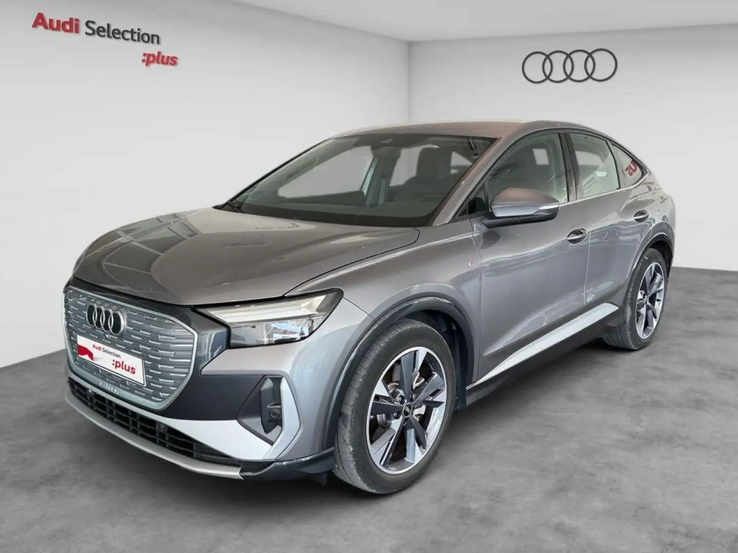 Audi Q4 e-tron 40 S Line 82KWh Gris - 1