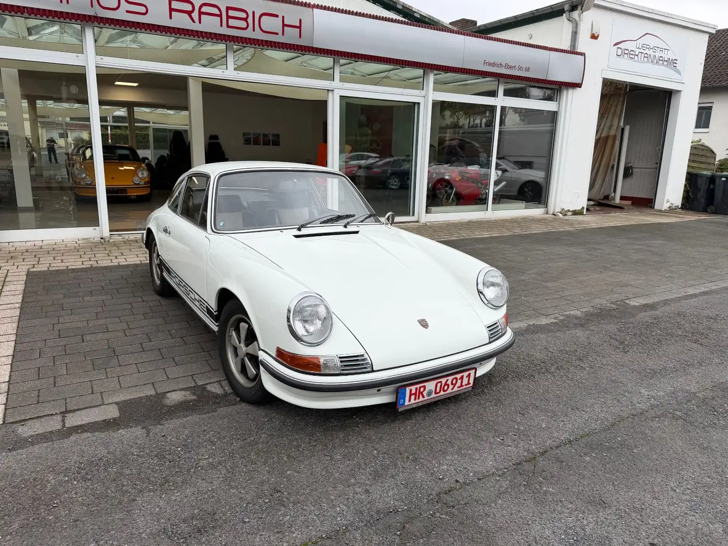 Porsche 911 s Blanc - 2