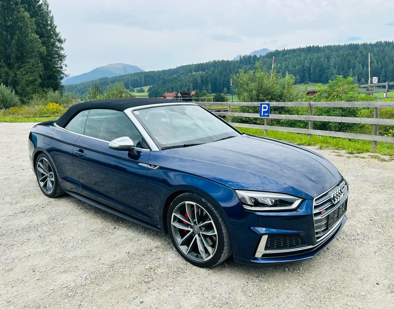 Audi S5 Cabrio 3,0 TFSI quattro *Matrix*Massage*Virtual* Blau - 2