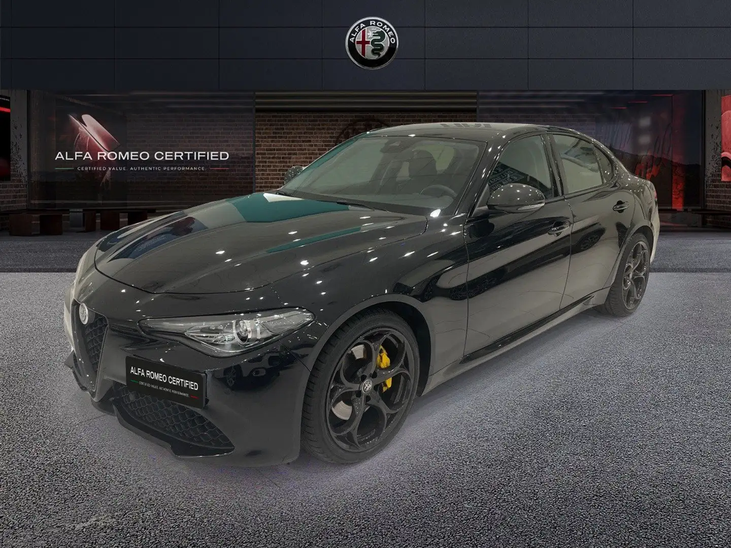 Alfa Romeo Giulia 2.2 Turbo AT8 190CV B-Tech Nero - 1