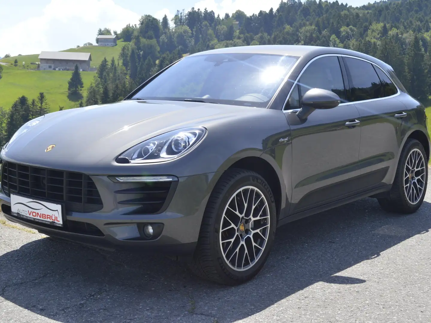 Porsche Macan S Diesel Top Ausgestattet Grau - 1