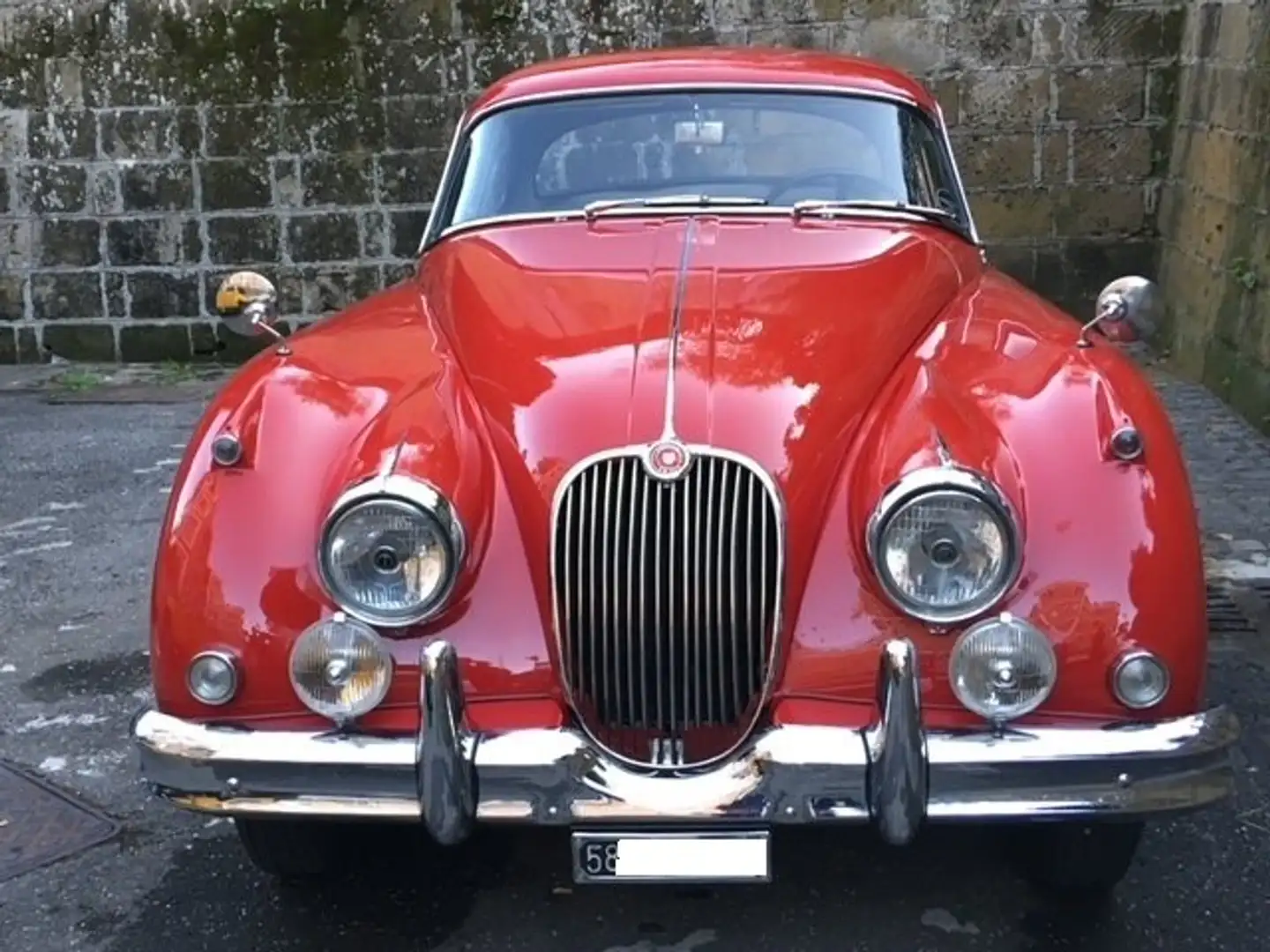 Jaguar XK 150 3,8 S Червоний - 1