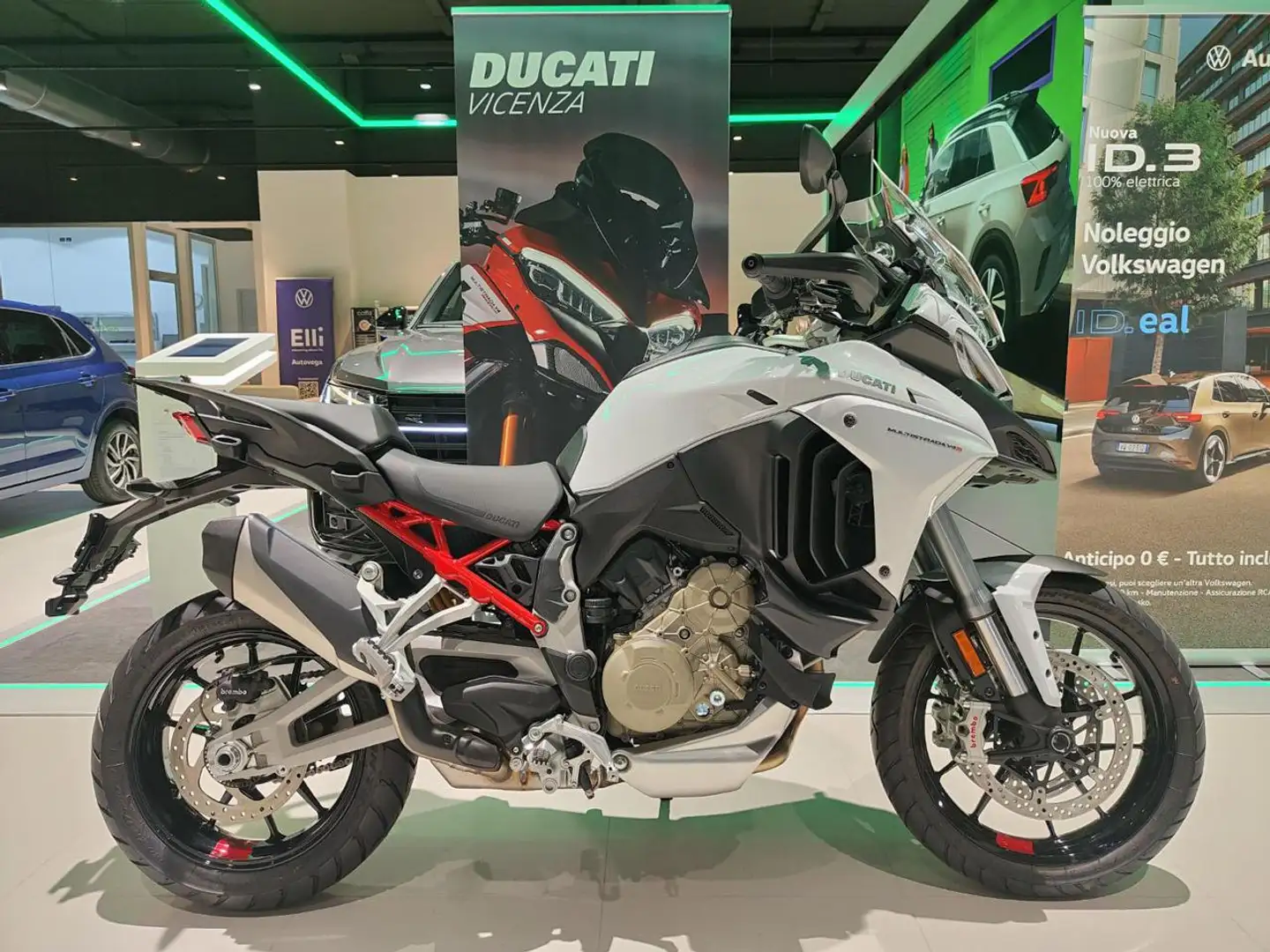Ducati Multistrada V4 S RADAR ICEBERG WHITE Wit - 1