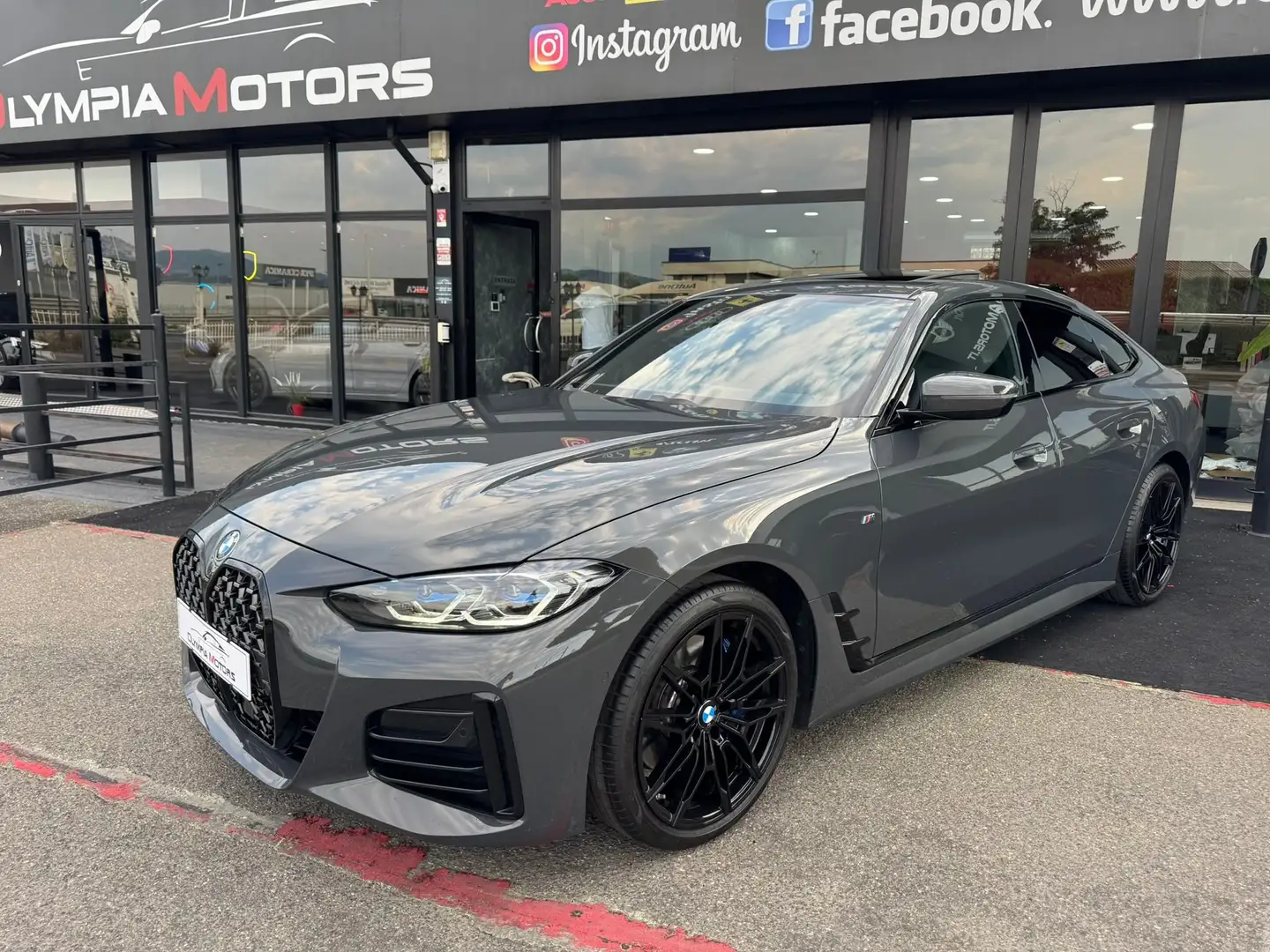 BMW 430 I GC M SPORT CURVED DISPLAY LASER KAMERA TETTO Grigio - 1
