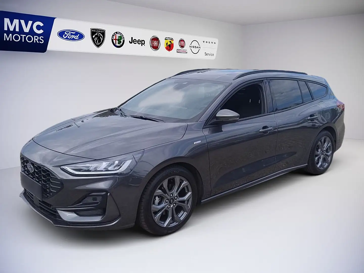 Ford Focus Turnier 1,5 EcoBlue ST-Line Aut. Gris - 2