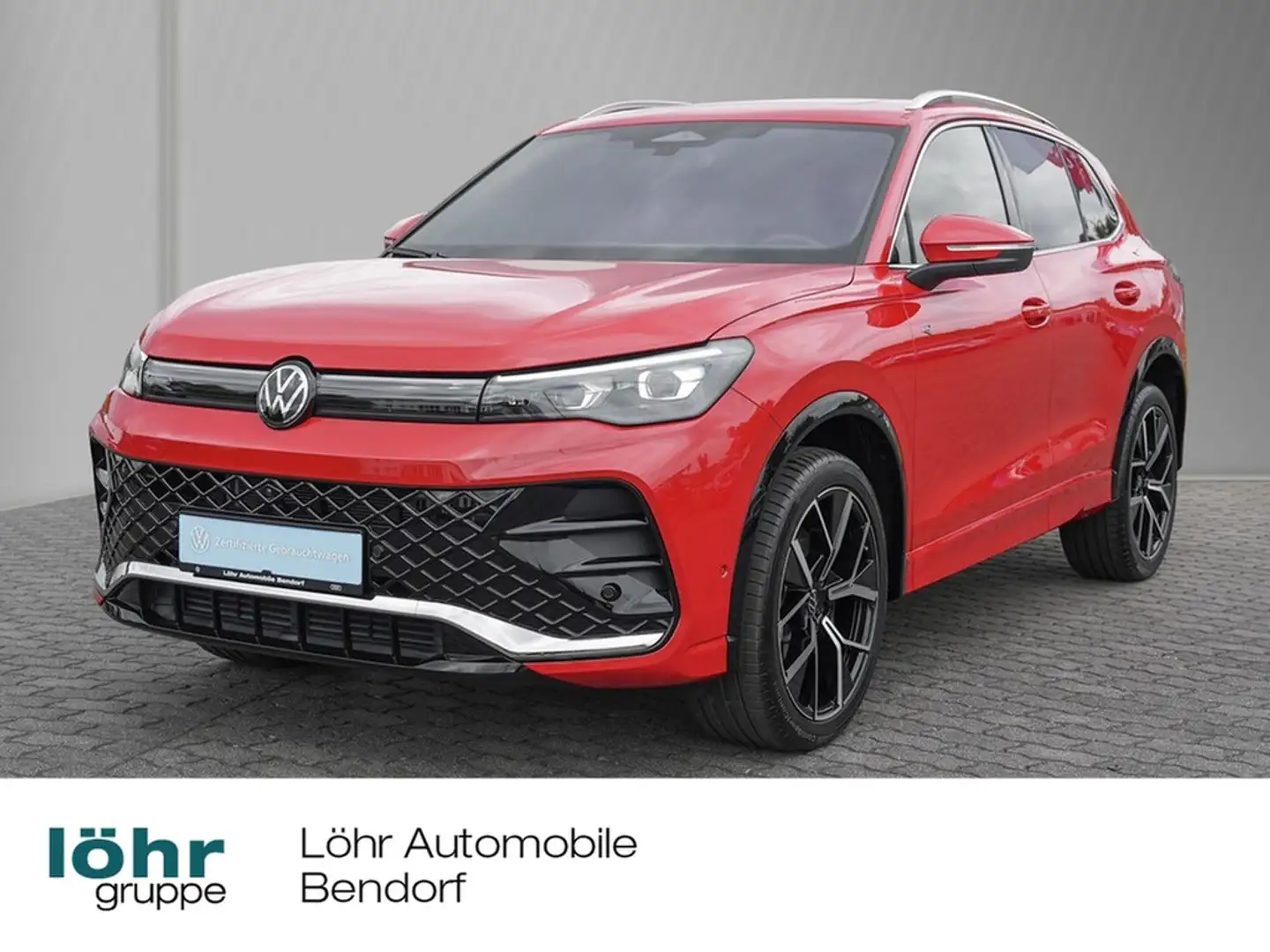 Volkswagen Tiguan 2.0 TDI DSG 4Motion R-Line *Pano*Standhzg.*AHK*... Rot - 1