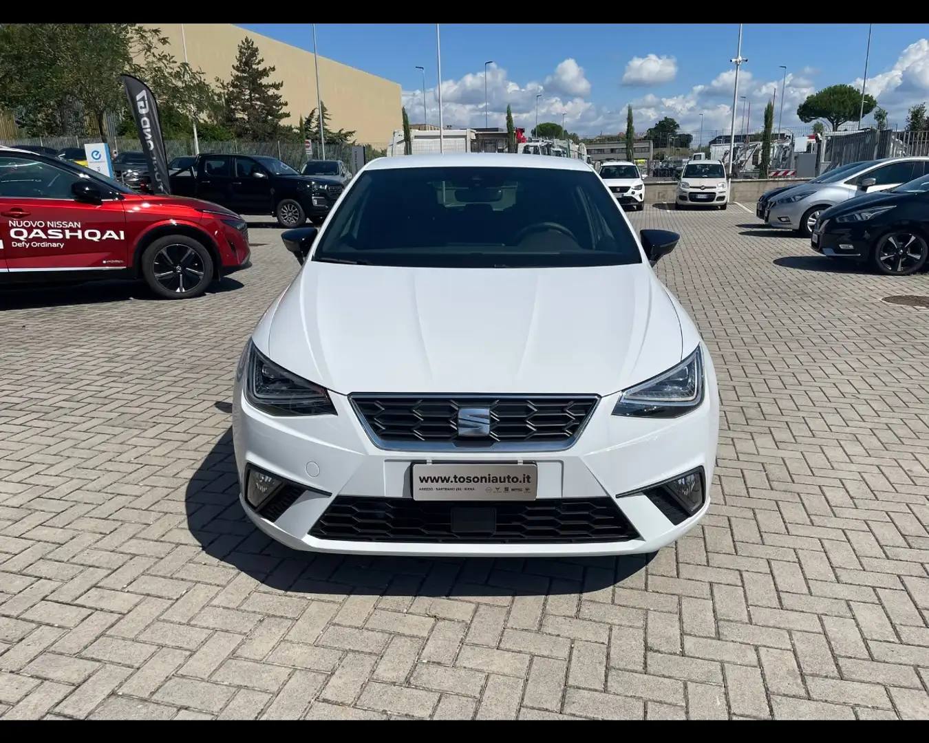 SEAT Ibiza 1.0 tgi FR 90cv Bianco - 2