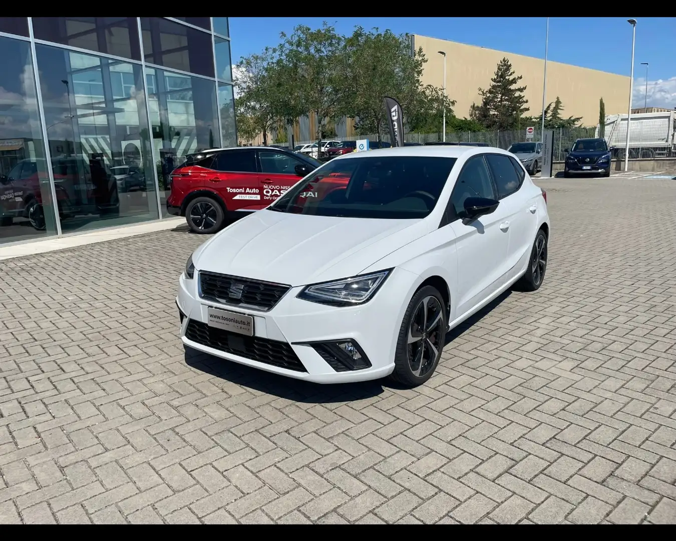 SEAT Ibiza 1.0 tgi FR 90cv Bianco - 1