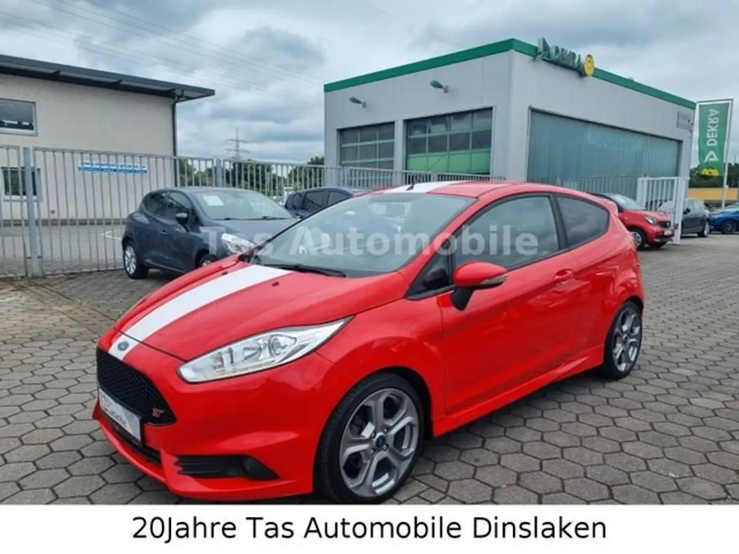 Ford Fiesta 1.6 EcoBoost ST-Line"1.Hand"Lückenl.Ford S-Heft Rot - 1