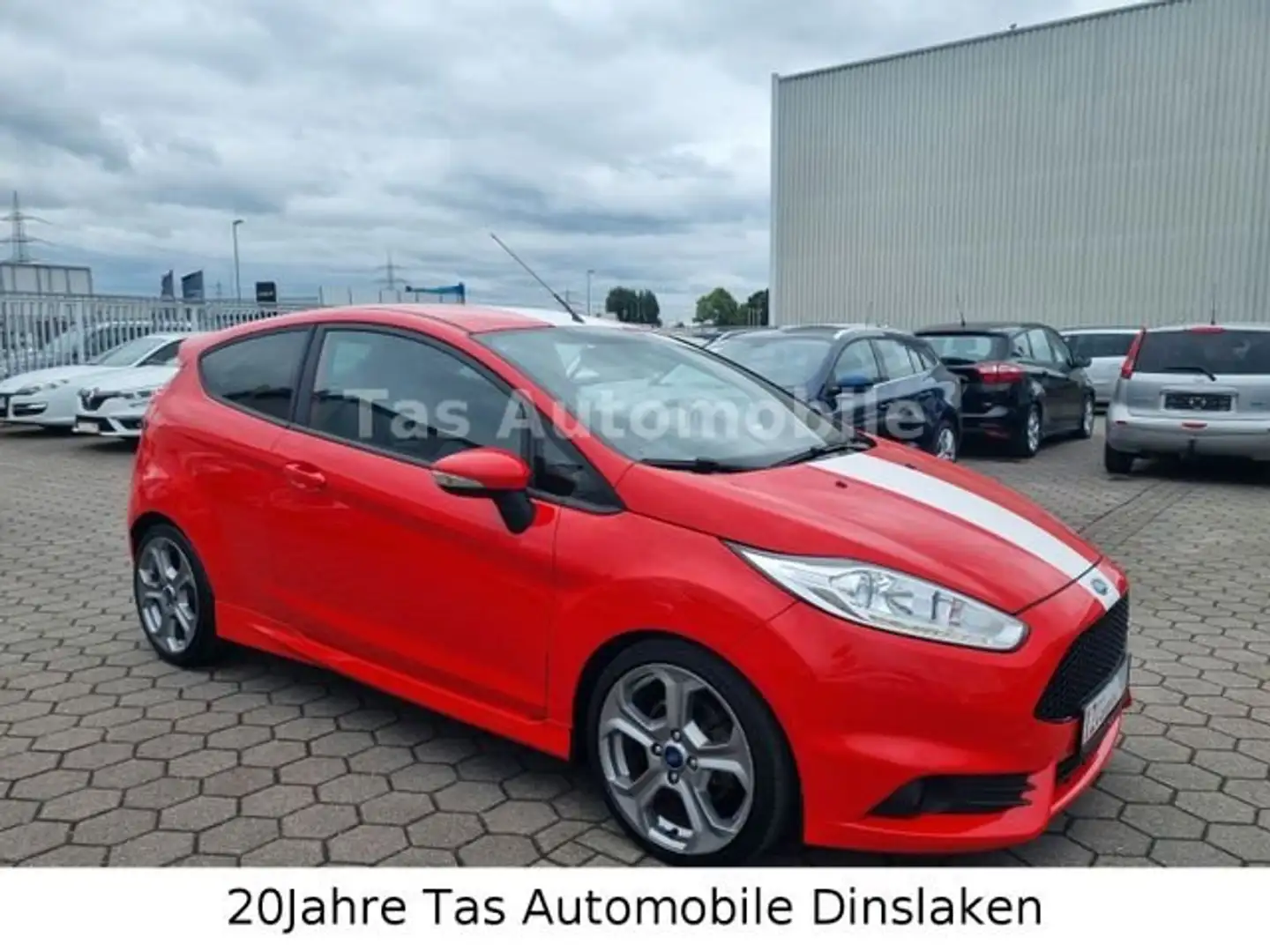 Ford Fiesta 1.6 EcoBoost ST-Line"1.Hand"Lückenl.Ford S-Heft Rot - 2