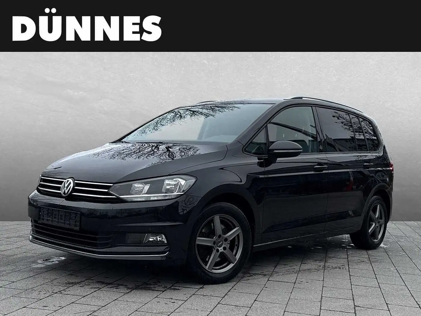 Volkswagen Touran 1.4 TSI SOUND *7-Sitzer* Schwarz - 1