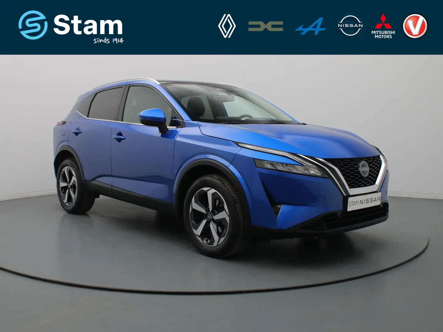 Nissan Qashqai 158pk MHEV Xtronic N-Connecta AUTOMAAT 360° Camera Blau - 1