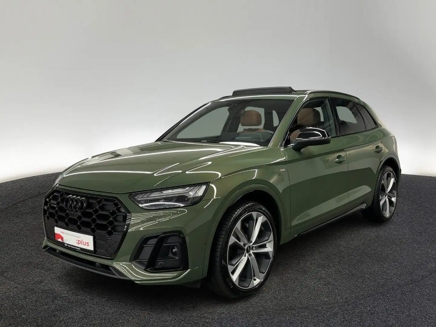 Audi Q5 S line 40 TDI qu.S tr. AHK STDHZG HUD PANO Verde - 2