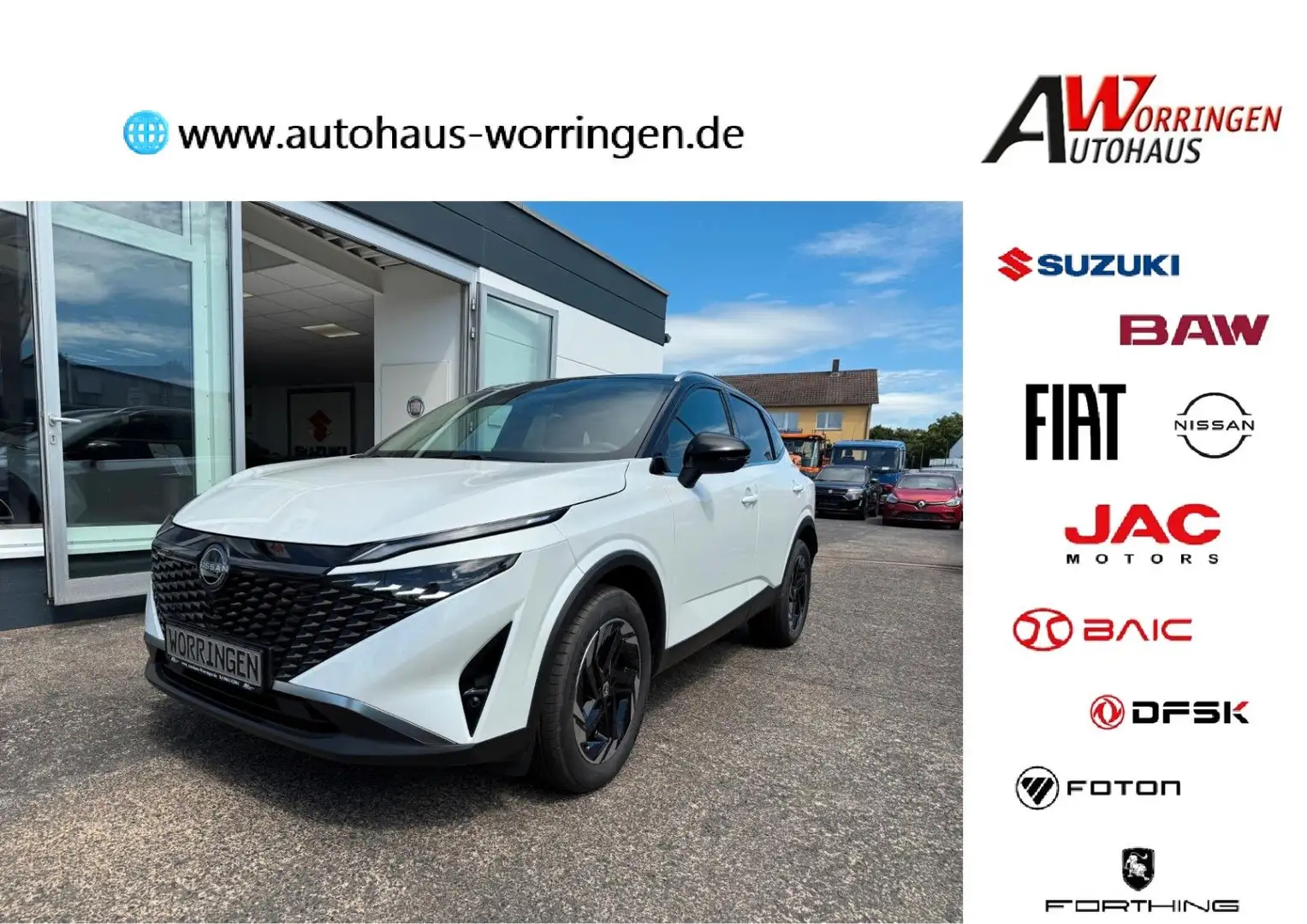 Nissan Qashqai N-Connecta, Automatik, AHK,  Winterpaket Weiß - 1