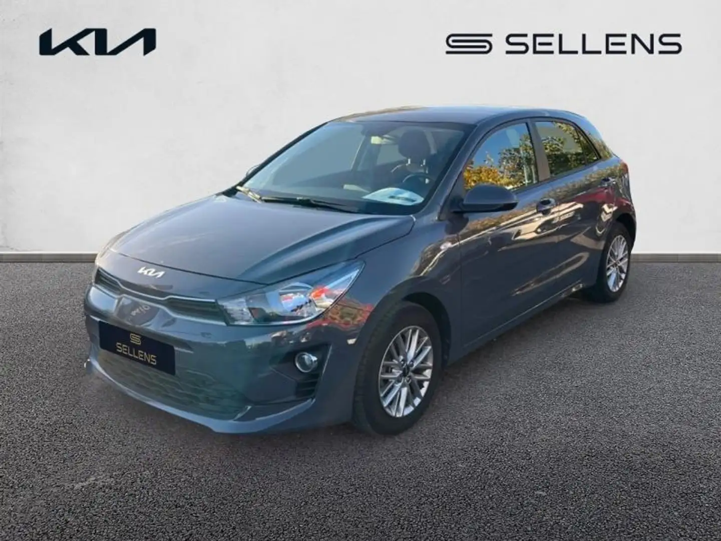 Kia Rio 1.0 T-GDI 100ch Active Gris - 1