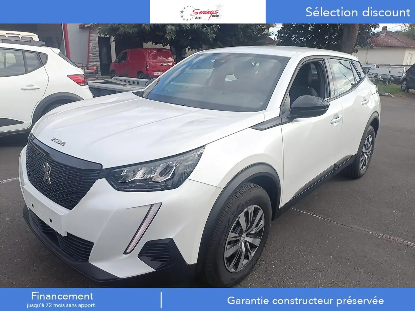 Peugeot 2008 ACTIVE PACK BlueHDi 130 EAT8 ECO LED+CAMERA AR Wit - 1