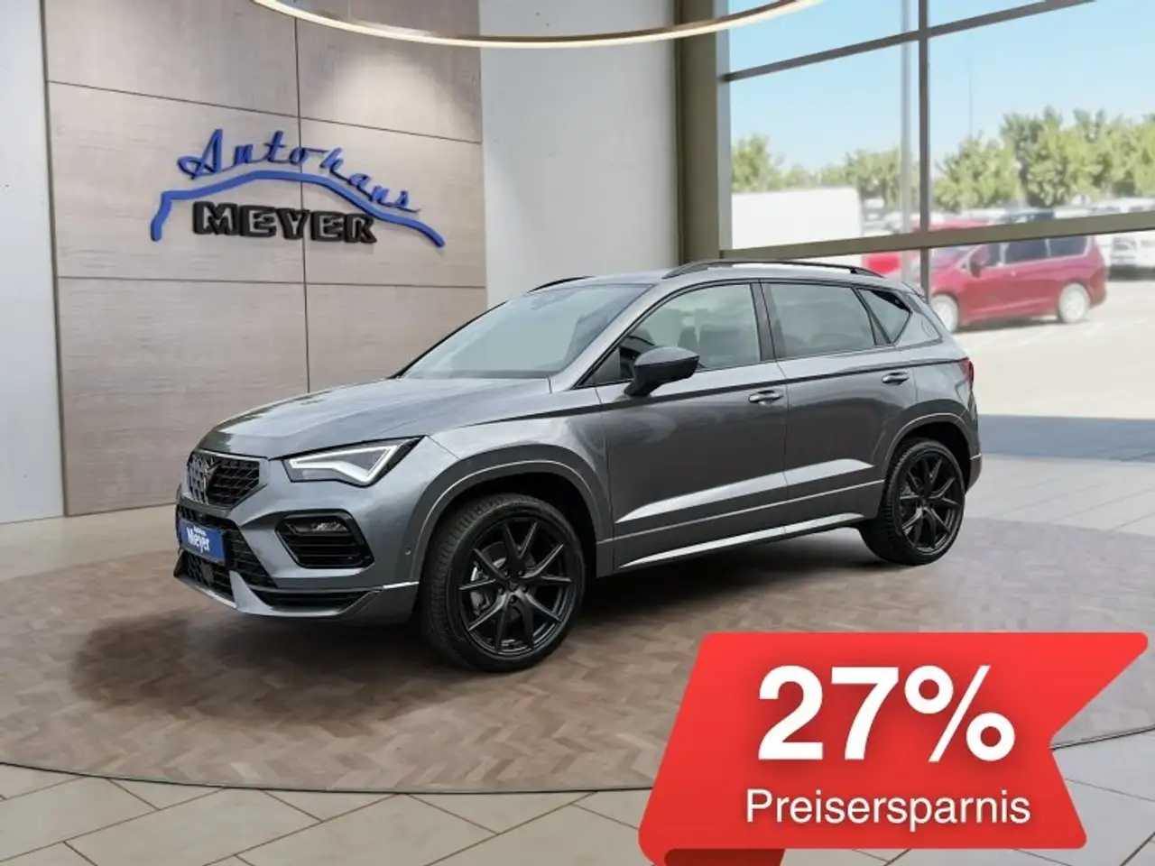 Cupra Ateca 2.0TSI 4Drive 5*J.Gar/AHK/Pano/Leder/ACC/Navi/el.K — миниатюра 1