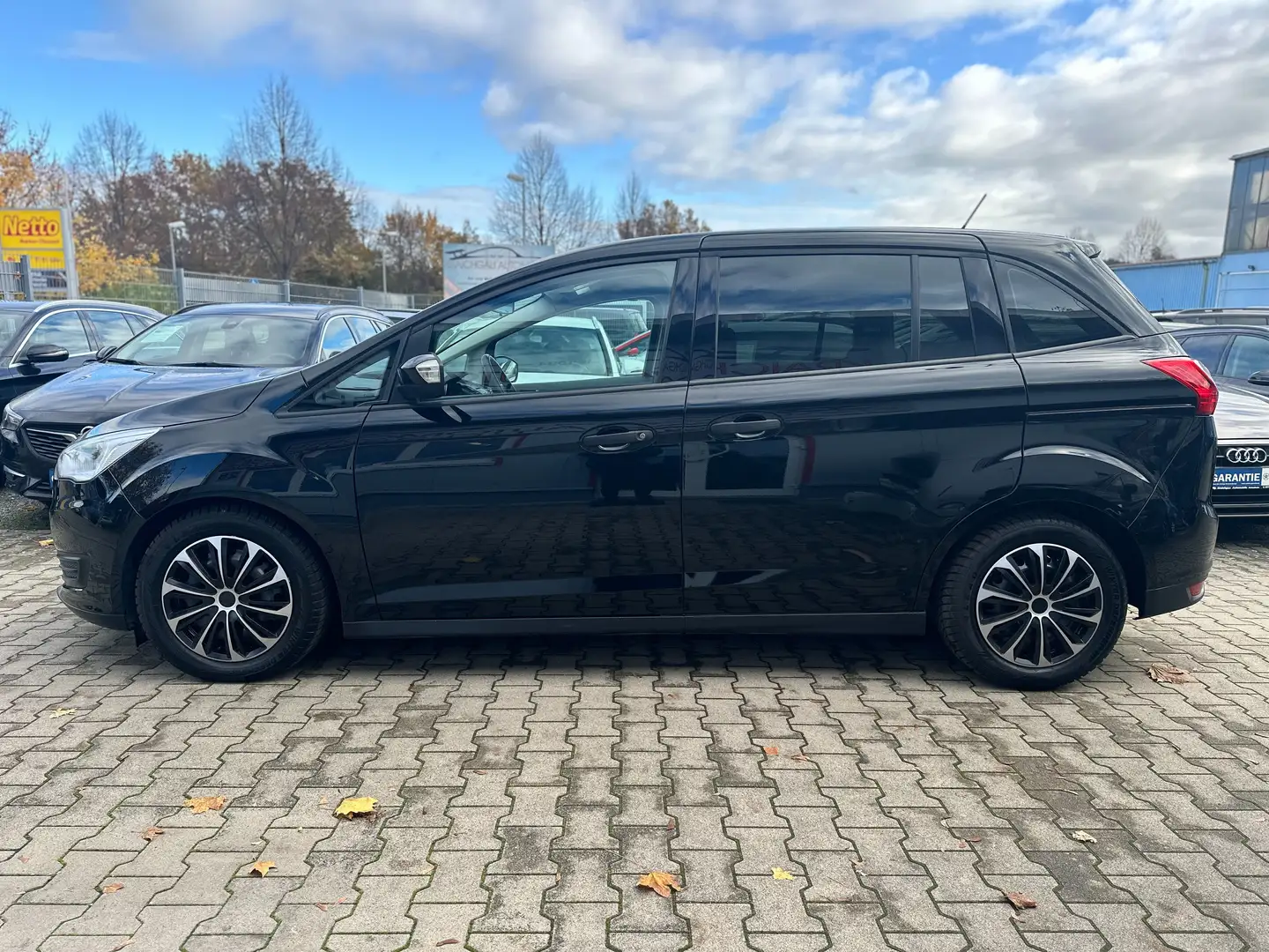 Ford Grand C-Max 1.0 EcoBoost*Klima*Tempo*nur 54 TKm Schwarz - 2