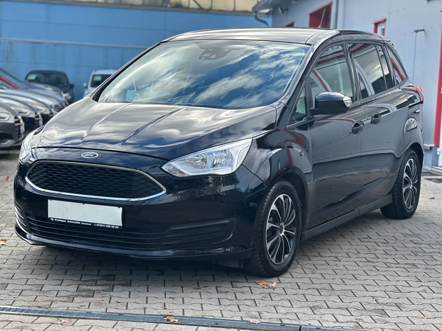 Ford Grand C-Max 1.0 EcoBoost*Klima*Tempo*nur 54 TKm Schwarz - 1