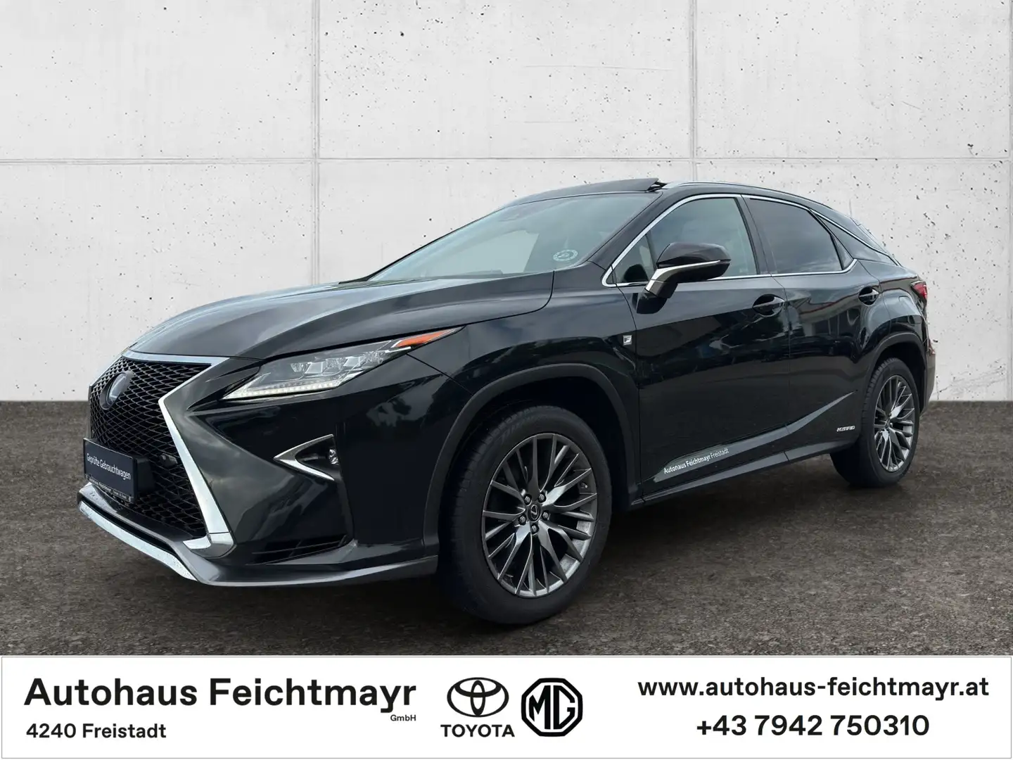 Lexus RX 450h E-Four F-Sport 5t. Czarny - 1