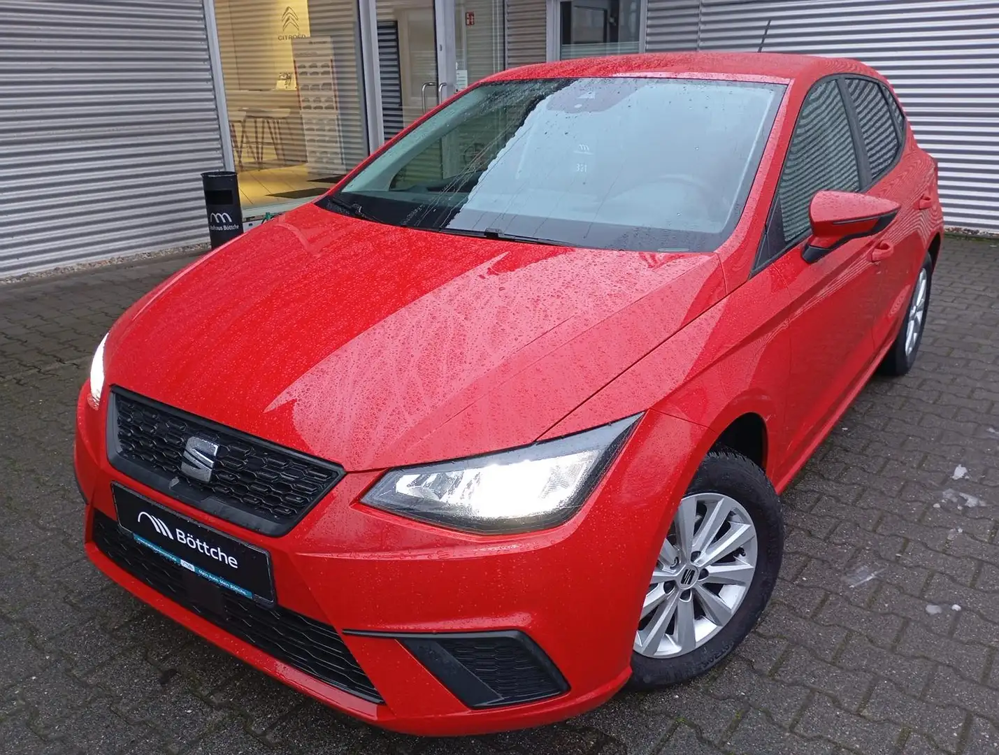 SEAT Ibiza 1.0 TSI,Klima,SHZ,PDC,Navi,BC,Multifunktionslenkra Rot - 2