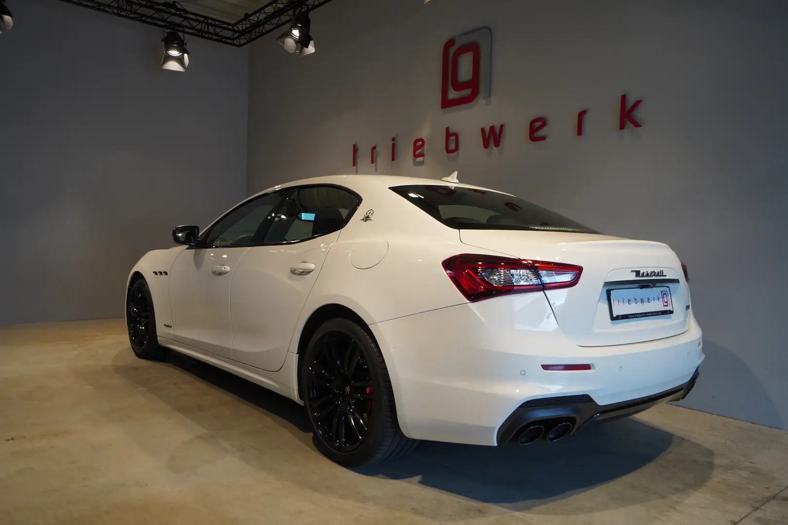 Maserati Ghibli GranSport-BRD-FZG-U-frei-Nur 27000 KM-Top Zust. Blanc - 2