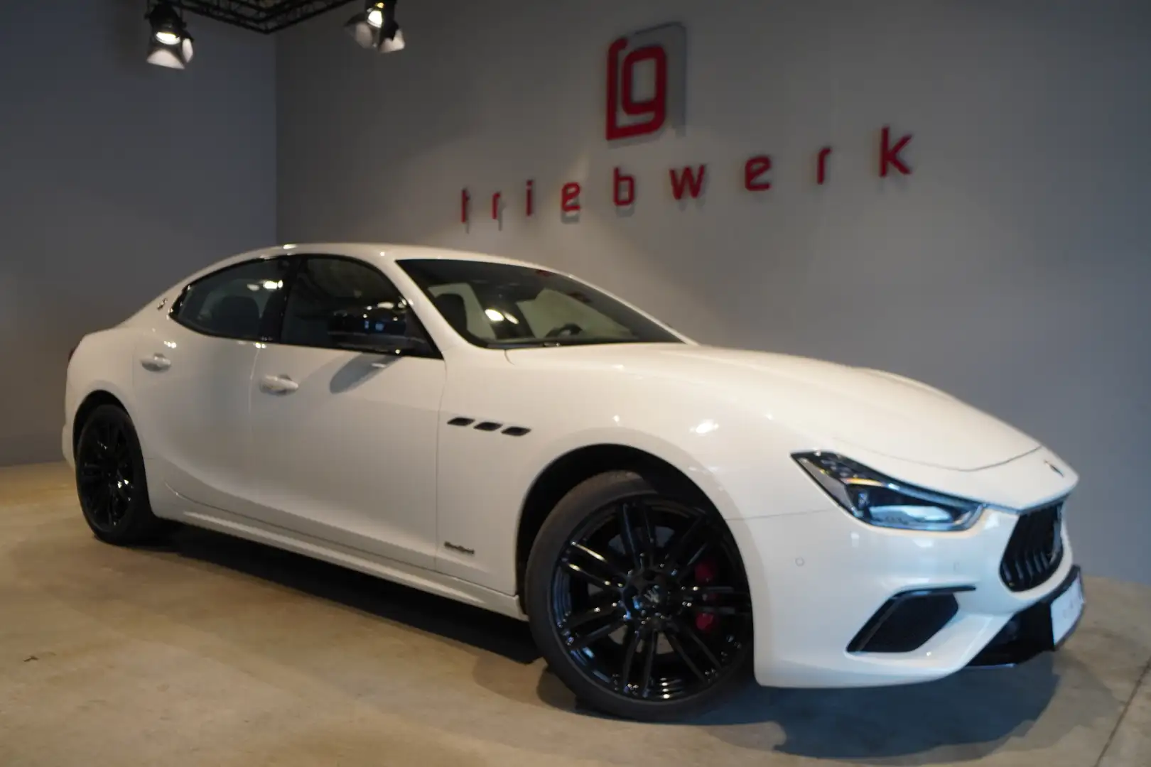 Maserati Ghibli GranSport-BRD-FZG-U-frei-Nur 27000 KM-Top Zust. Blanc - 1