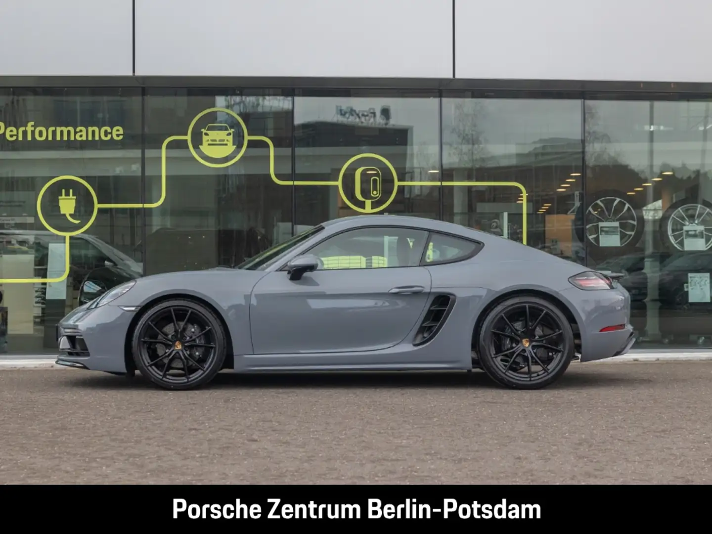 Porsche Cayman 718 SportDesign Paket PASM Sitzbelüftung Grau - 2