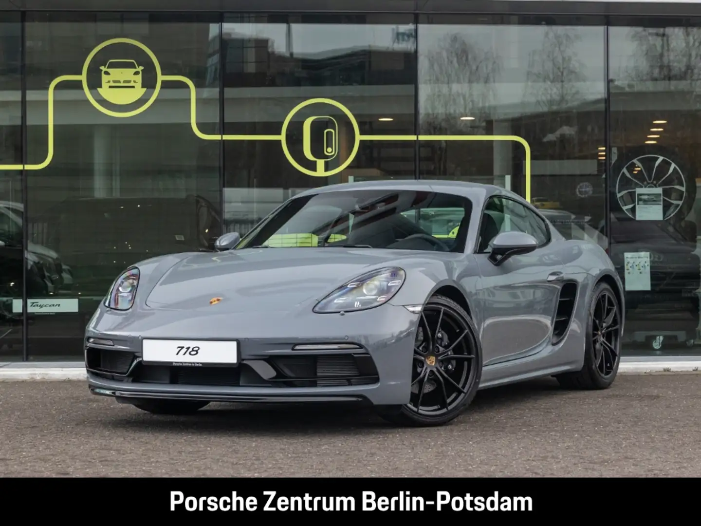 Porsche Cayman 718 SportDesign Paket PASM Sitzbelüftung Grau - 1