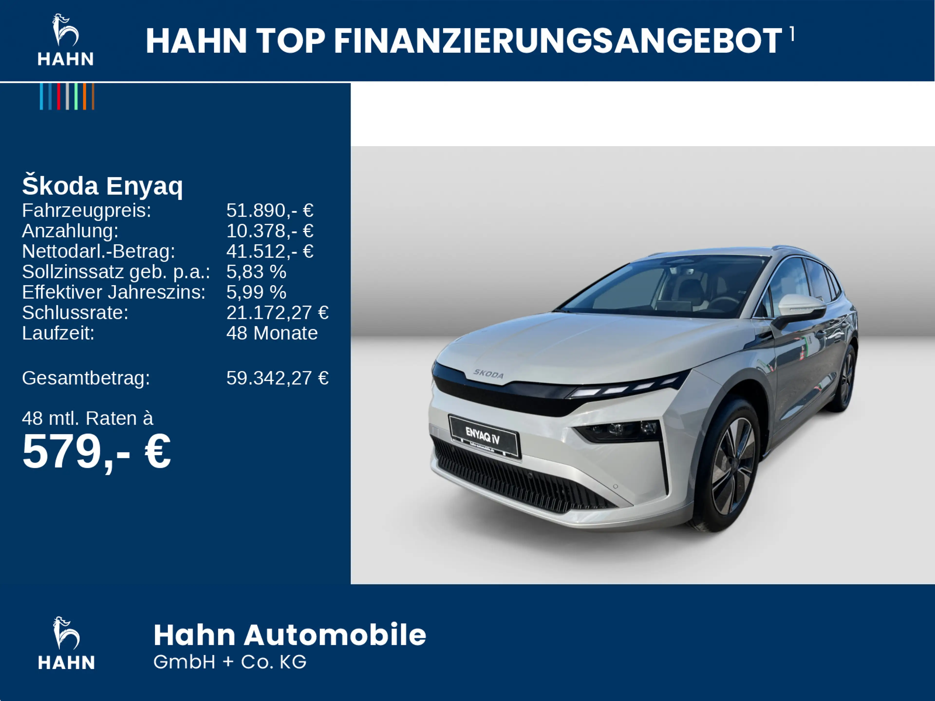 Skoda Enyaq Selection 85 82 kWh 286 PS AHK Plus Paket — photo 2