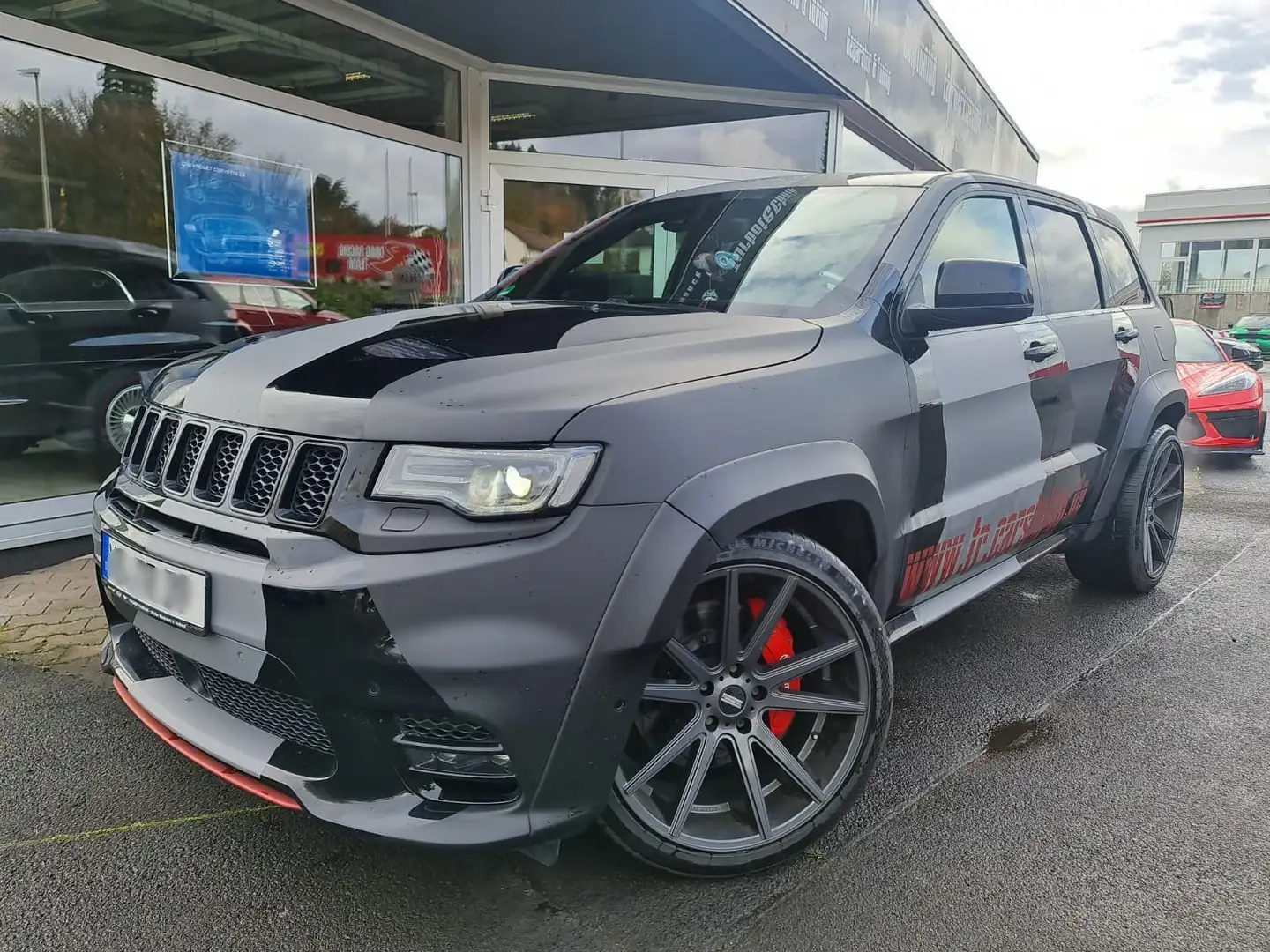 Jeep Grand Cherokee Grand Cherokee 6.4 SRT NAVI PANO AHK LED Schwarz - 2