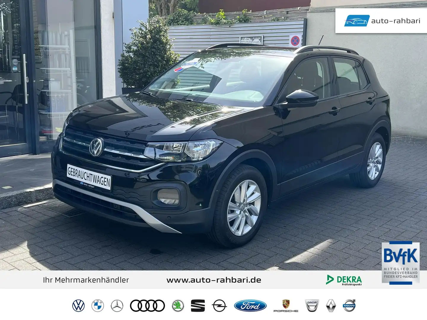 Volkswagen T-Cross 1.0 TSI Life OPF *SHZ*ASSIST*GRA*PDC* 70 kW (95... Negro - 1