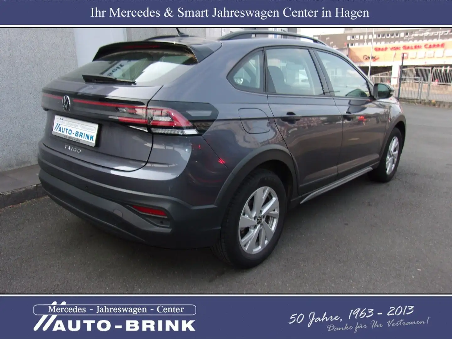 Volkswagen Taigo Life DSG/LED/PTS/APP/Alu/17tkm Grau - 1